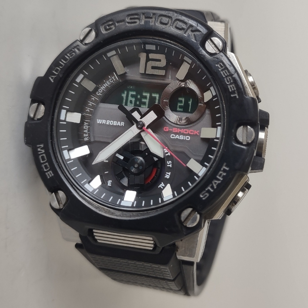 G-Shock , solar powered and bluetooth Connection